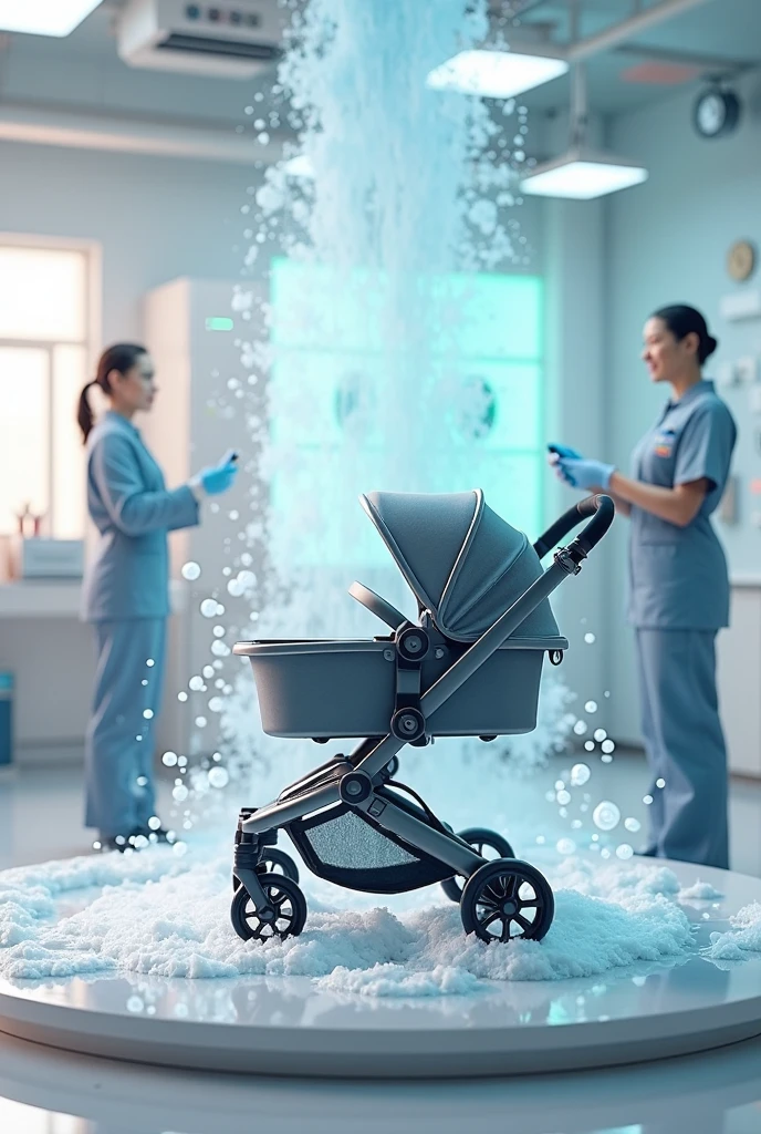 профессиональная чистка колясок